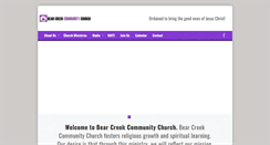 Desktop Screenshot of bearcreekirving.org